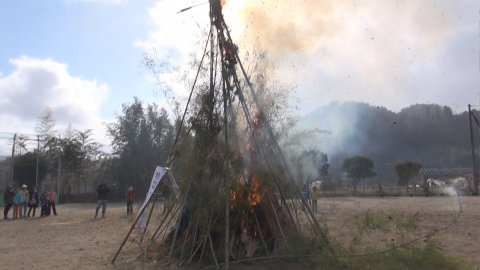 とんど焼き2013