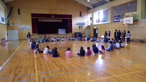 体験入学と参観日